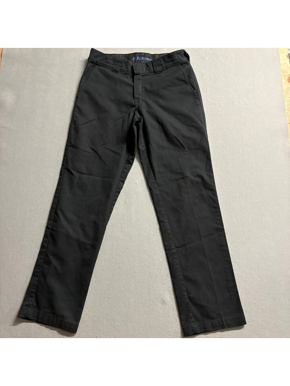 Dickies Flex Mens 32x32 Black Work Pants WP150BK Straight Leg Chino